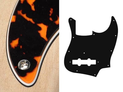 Boston JB-310-WCO pickguard, Jocker bass, standard, 3 ply, wildcat orange