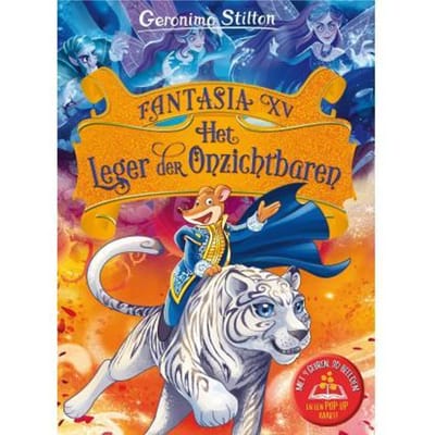 Geronimo Stilton GS - Fantasia XV: Het Leger der Onzichtbaren Voorleesboeken