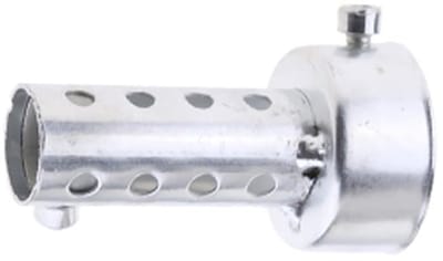 Allecto - Universele Motor Uitlaat - Verstelbare Muffler - Lichtgewicht en Compact - Geluidsdempend - Perfect voor Motoren - 17 x 15 x 5 cm
