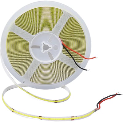 Allecto LED Strip Licht - 10m Flexibele Strip - Evenwichtige Verlichting - 6000K Wit Licht - 252 Lampkralen - Geschikt voor Diverse Toepassingen