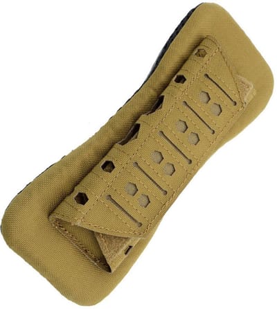 Set van 2 universele schouderpads voor rugzakken – Antislip en drukverlagende schouderpads, geschikt voor wandelrugzakken, rugzakken, schoudertassen en schooltassen. Verdikte, ademende schouderbandpads, bruin