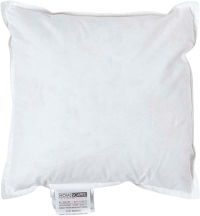 Homescapes kussenvullingen – 30×30 cm – eendenveren binnenkussens – OEKO-TEX® katoen – RDS-gecertificeerd – wasbaar