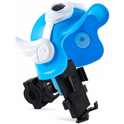 Motorfiets Telefoonhouder Schattige Helm Look Schokbestendig Verstelbare Hoek Telefoonhouder Navigatie