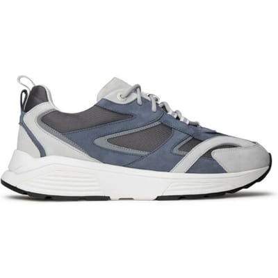 Xsensible Brooklyn Men Sneakers - Nubuck - Heren - Blauw - Maat 41