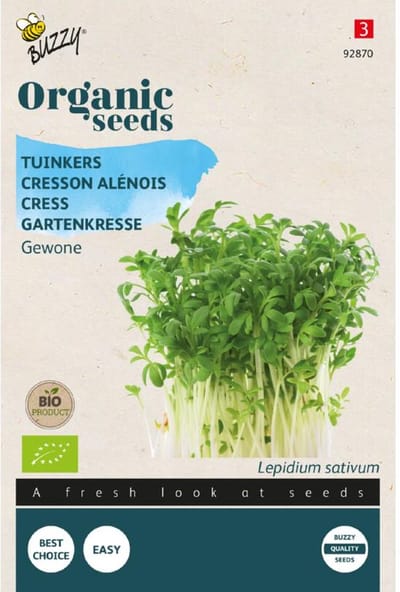 Buzzy  Seeds Bio Tuinkers Gewone (Skal 14218 NL-BIO-01)