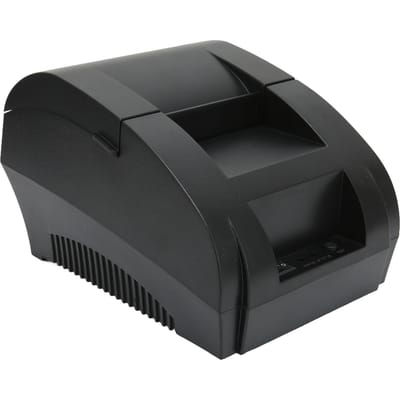 Imprimante d'étiquettes 90 mm/s Vitesse d'impression rapide Haute résolution Design compact Imprimante thermique UK Plug