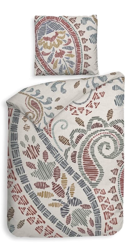 Heckettlane Dekbedovertrek Kaylinn - Katoen - 140x200-220 cm - Eenpersoons - Multi