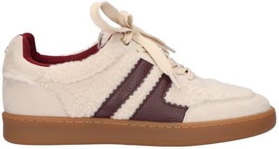 La Strada Sneaker Beige Teddy - Damesschoenen - Maat - 39
