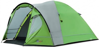 3-4 Persoons Koepeltent met Voortent - Waterdicht 4000 mm - Lichtgewicht Familietent - Groen