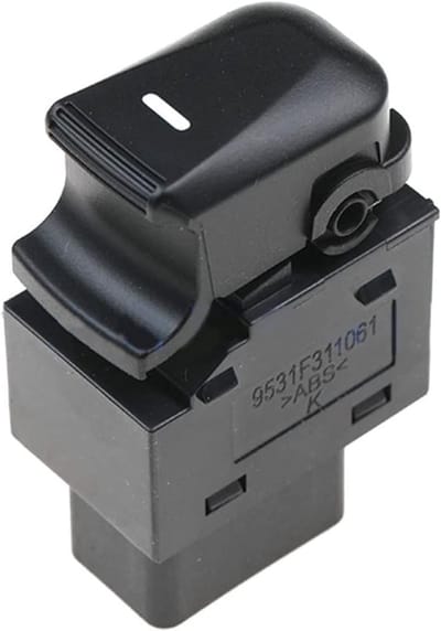 Raam schakelaar - Elektrische raambediening - Auto onderhoud - Directe vervanging - 5.7x2.2x3.5cm - Zwart