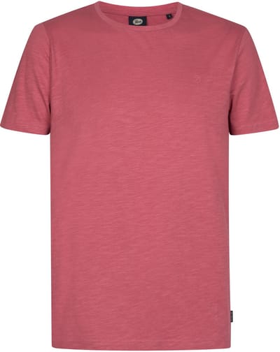 Petrol Industries - Heren Jersey T-shirt EclipseLuna - Rood - Maat S