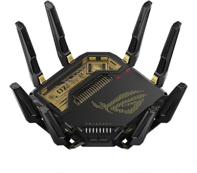 ASUS ROG Rapture GT-BE98 Edition 20 - WiFi 7 | BE25000 | Dual 10G - Wireless router 802.11a/b/g/n/ac/ax/be (Wi-Fi 7)