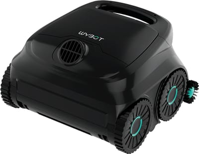 WYBOT B1 Draadloze Robotic Zwembadreiniger , Volledige zwembadreiniging, Rand- en hoekborstel, Quad-roller borstel, 120 minuten looptijd