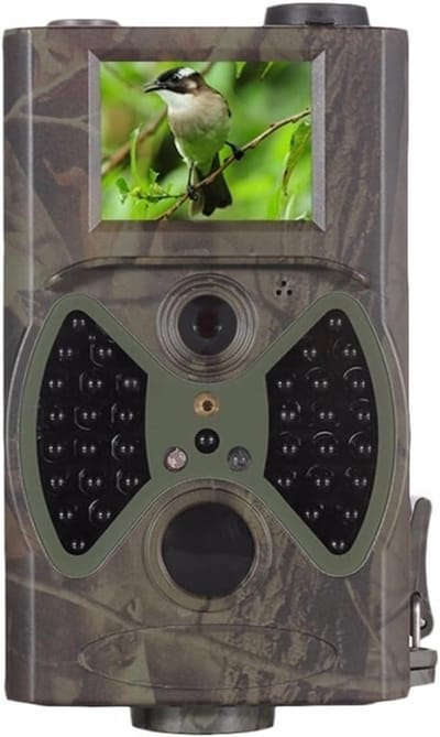 Wildcamera - Natuurcamera - Wildlife Observatie - Snelle Trigger - 12MP 1080P - Zwart