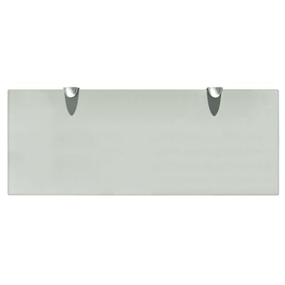 vidaXL - Zwevend - schap - 50x20 - cm - 8 - mm - glas