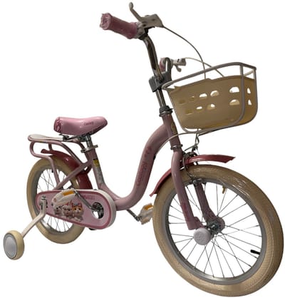 Kinderfiets 16 inch - meisjesfiets 16 Inch, Roze Kleur, Meisjesfiets - 16 inch