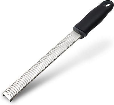 keuken gadgets - keukengerei - rasp - Kaasrasp - Roestvrijstalen materiaal - Zwart