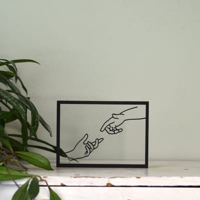 Houten lijstje – Floating Frames – Aanraking