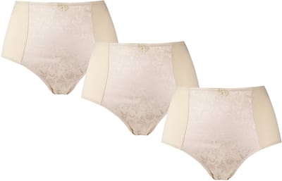 3-pack Dames Tailleslip art.8012 J&C huid - maat XXL