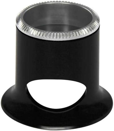Lup 5x Vergrootglas voor Horlogemakers en Precisiewerk - Helm- of Oogstuk