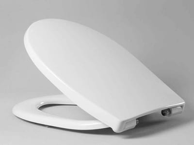 Toiletbril met Soft-Close Mechanisme en Verwijderbare Hengen - 45 x 37 cm - Wit