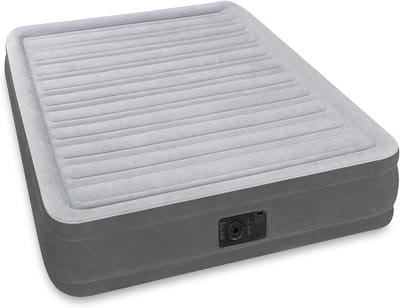Luchtbed - Opblaasbaar Matras - Comfortabel Slapen - Ingebouwde Pomp - 137x191x33 cm - Multicolor