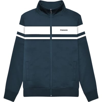 Lambretta Heren Kampioenschapsjack (Marineblauw/Wit)
