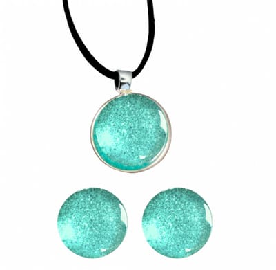 2- Delig- Veerle- Clip oorbellen 2 cm- Ketting