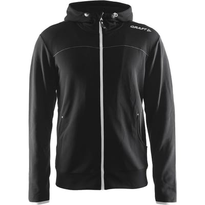 Craft Leisure Full Zip Hood Men black XXL