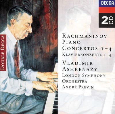 Vladimir Ashkenazy, London Symphony Orchestra, André Previn - Rachmaninov: Piano Concertos Nos. 1-4 (2 CD)