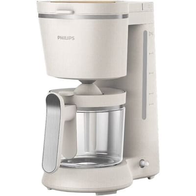 Philips Eco Conscious Edition koffiezetapparaat 5000-serie, HD5120/00 – 1,2 l, druppelstop, veilig en duurzaam, wit