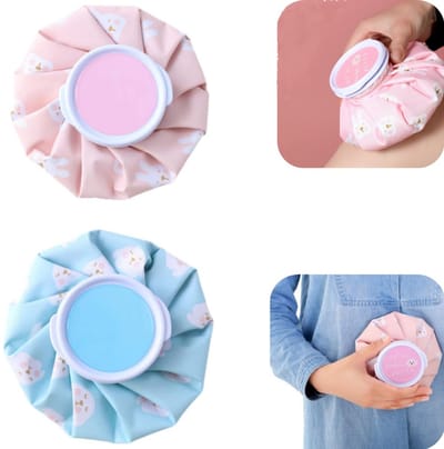 2 stuks ijszakken - warmtekussentjes - tandpijn koud warm kompres - schouder warmtekussen - knie koud kompres - herbruikbaar - lekvrij - huishoudaccessoires - geschikt voor schouders, rug (meerkleurig, 14,5*14,5 cm)