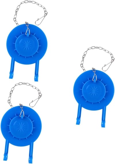 Toiletklep Set - Reservoir Onderdelen - Water Besparen - Duurzaam PVC Materiaal - 107 x 75 cm - Blauw