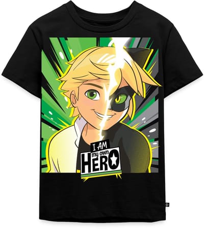 Miraculous I Am My Own Hero Adrien Cat Noir Premium T Shirt Kinderen