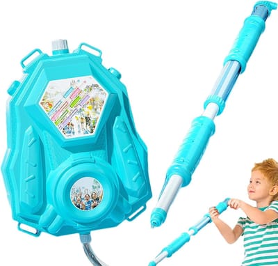 Rugzak Waterspeelgoed - Water Injector - Zomer Buitenspelen - Geavanceerd Lekvrij Systeem - 35x10cm - Blauw