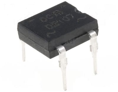 Gelijkrichter Componenten - Diode Bruggen - Elektronica Projecten - Hoge Spanning Tolerantie - 1 Ampère