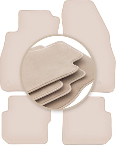PREMIUM beige matten voor: Alfa Romeo Mito hatchback 2008-2019