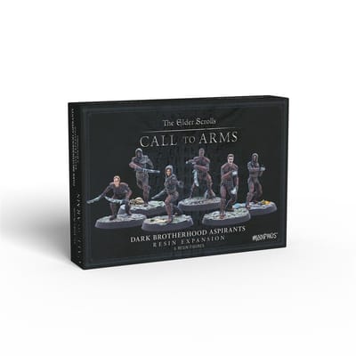 The Elder Scrolls: Call To Arms - Dark Brotherhood Aspirants - Miniature Game - Ongeschilderd