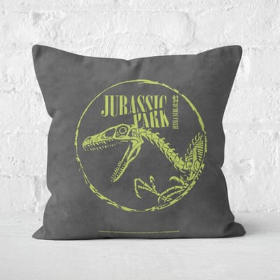 Jurassic Park Skell Square Cushion - 50x50cm - Soft Touch