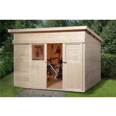 Weka Tuinhuis 225 - Onbehandeld - 295x299cm