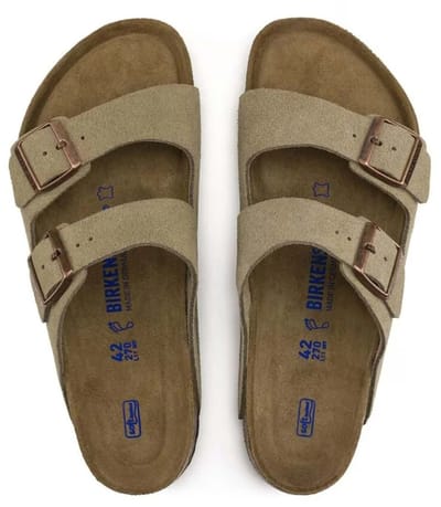 BIRKENSTOCK ARIZONA SUÈDE TAUPE NARROW-36(4013871044277)