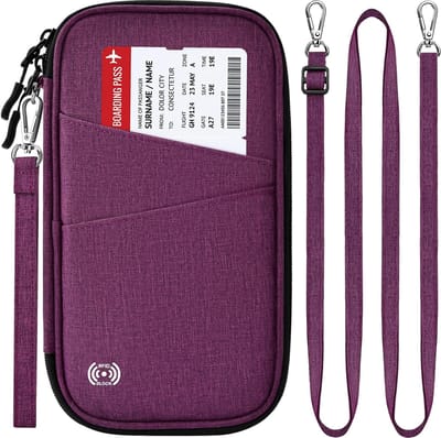 Lexium Nektasje - Nektasje heren - Paspoort tasje - Reisportemonnee - Nektas - Travel wallet - Moneybelt