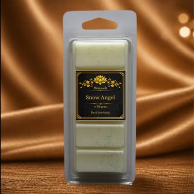 Waxmelt Snapbar - Snow Angels - Handgemaakt - 100% Sojawax - Voor (elektrische) geurbrander - Dierproefvrij