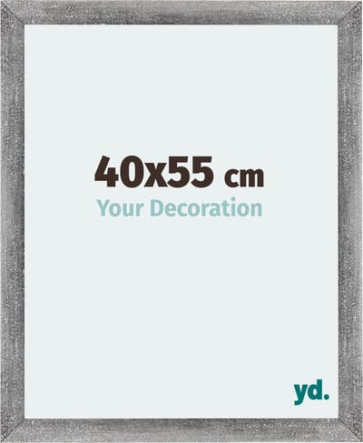 Your Decoration - Fotolijst 40x55 cm - MDF - Grijs Geveegd - Mura