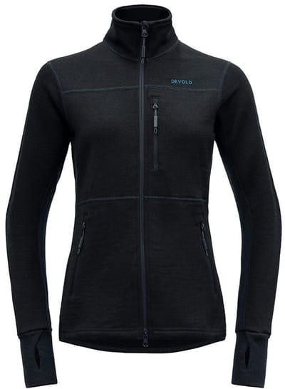 Devold Of Norway Thermo Wool Jas Zwart S Vrouw