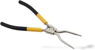 Wasmachineveer Tang - Deurrubber Gereedschap - Deurafdichting Repareren - Extra Brede Klem - 10 Min Reparatie - Zilverkleurig