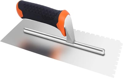 Tegelkit Troffel - Metselaar Tool Pleister Troffel - Tegels Aanbrengen - Stalen Blad - 28x11cm - Niet gespecificeerd