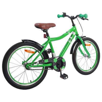 vidaXL - Kinderfiets - 18 - Inch - voor - 5-7 - jaar - oud - Groen