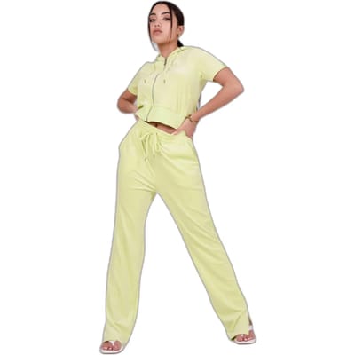 Loszittende fluwelen broek voor dames Project X Paris