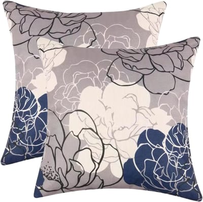 buitenkussen hoes 2stuks 45x45 art bloemen design5